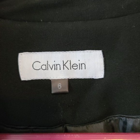 Calvin Klein Two Button Black Suit Jacket / Blazer - Picture 5 of 5